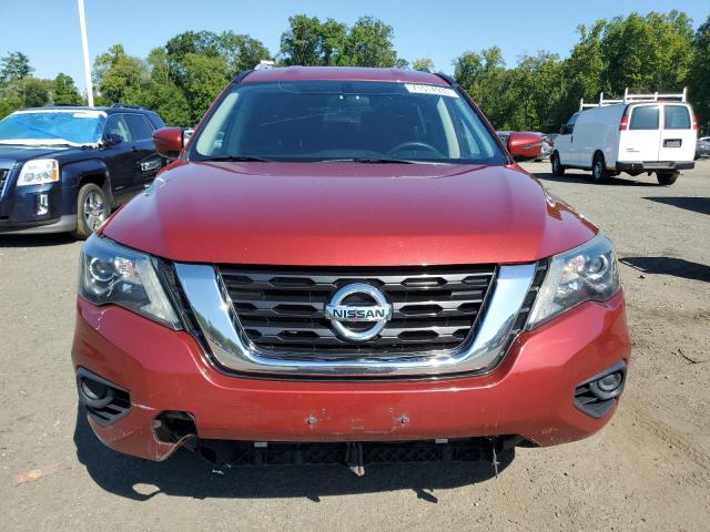 5N1DR2MM9HC900241 - 2017 NISSAN PATHFINDER S 红色 照片 5