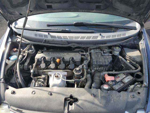 1HGFA16598L076814 - 2008 HONDA CIVIC LX BLUE photo 11