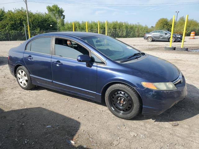 1HGFA16598L076814 - 2008 HONDA CIVIC LX BLUE photo 4