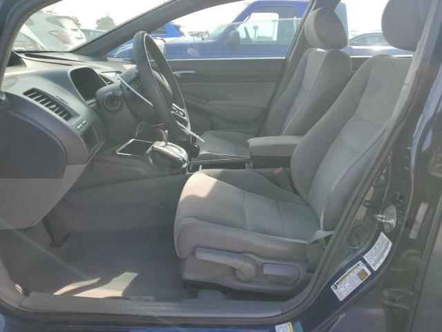 1HGFA16598L076814 - 2008 HONDA CIVIC LX BLUE photo 7