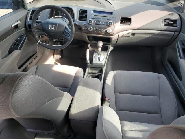 1HGFA16598L076814 - 2008 HONDA CIVIC LX BLUE photo 8