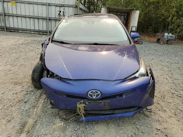 JTDKARFU5J3066435 - 2018 TOYOTA PRIUS 蓝色 照片 5