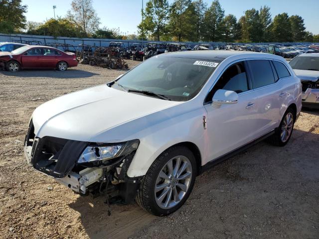 2LMHJ5AT3CBL54670 - 2012 LINCOLN MKT WHITE photo 1