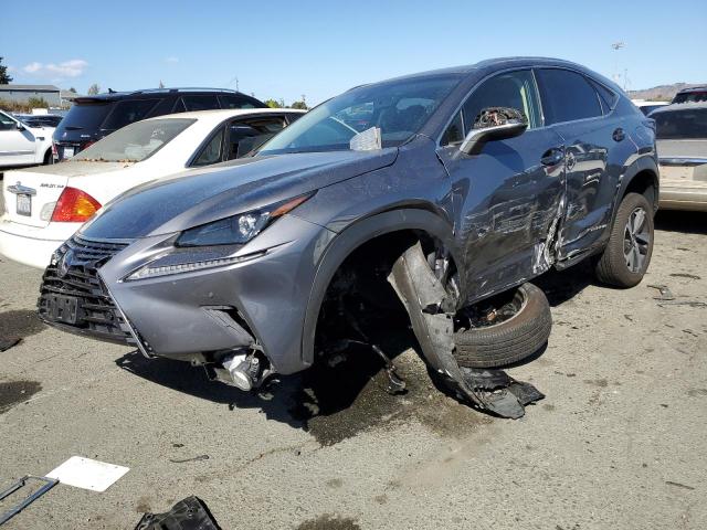 JTJBJRBZ3J2077471 - 2018 LEXUS NX 300H GRAY photo 1