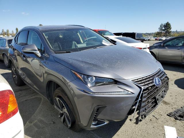 JTJBJRBZ3J2077471 - 2018 LEXUS NX 300H GRAY photo 4