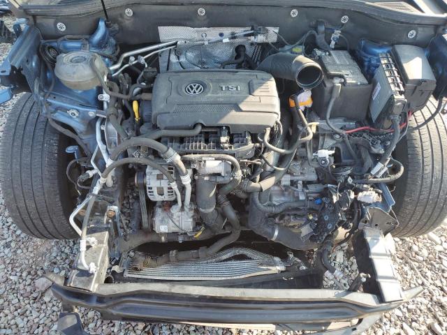 1V2TP2CA7MC520045 - 2021 VOLKSWAGEN ATLAS SEL PREMIUM Mavi fotoğraf 11