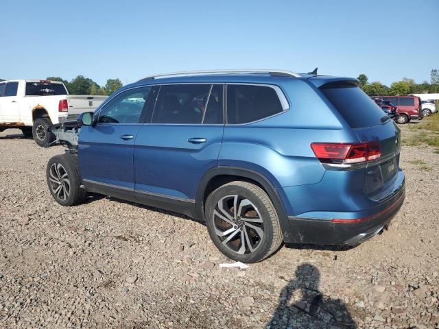 1V2TP2CA7MC520045 - 2021 VOLKSWAGEN ATLAS SEL PREMIUM Mavi fotoğraf 2