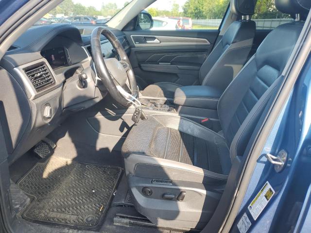 1V2TP2CA7MC520045 - 2021 VOLKSWAGEN ATLAS SEL PREMIUM Mavi fotoğraf 7