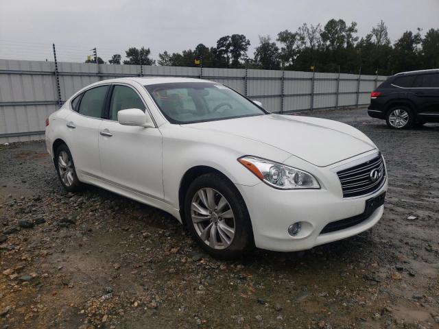 JN1BY1AR4BM371553 - 2011 INFINITI M37 X WHITE photo 4