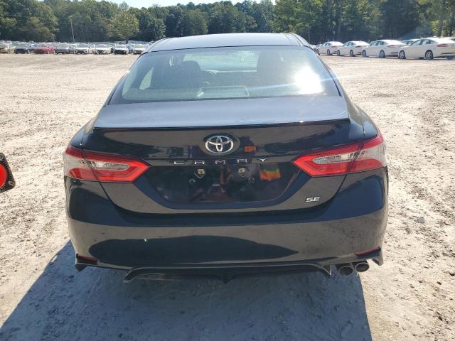 4T1B11HK6JU129528 - 2018 TOYOTA CAMRY L BLACK photo 6