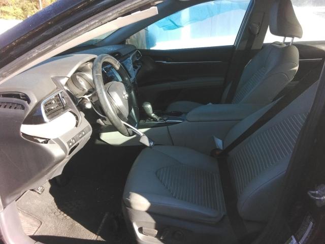 4T1B11HK6JU129528 - 2018 TOYOTA CAMRY L BLACK photo 7