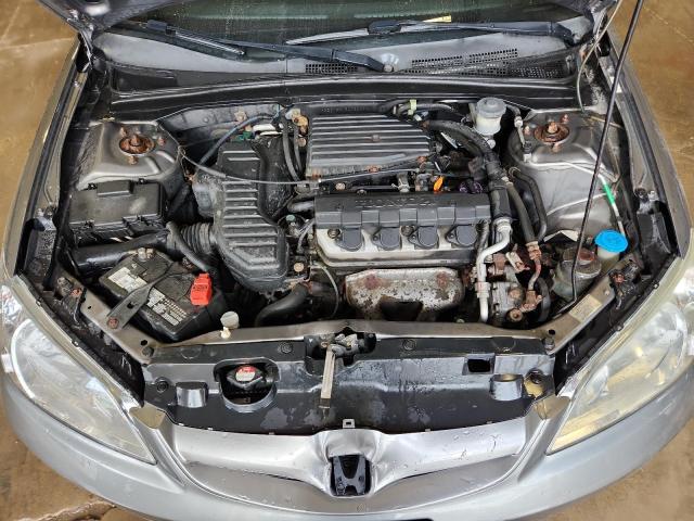 1HGES163X5L022392 - 2005 HONDA CIVIC DX VP GRAY photo 11