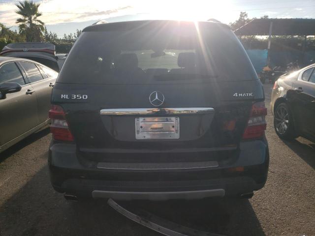 4JGBB86E58A355932 - 2008 MERCEDES-BENZ ML 350 BLACK photo 6