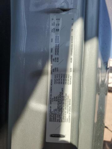 3AKJGHDV3HSJF4502 - 2017 FREIGHTLINER CASCADIA 1 GRAY photo 10