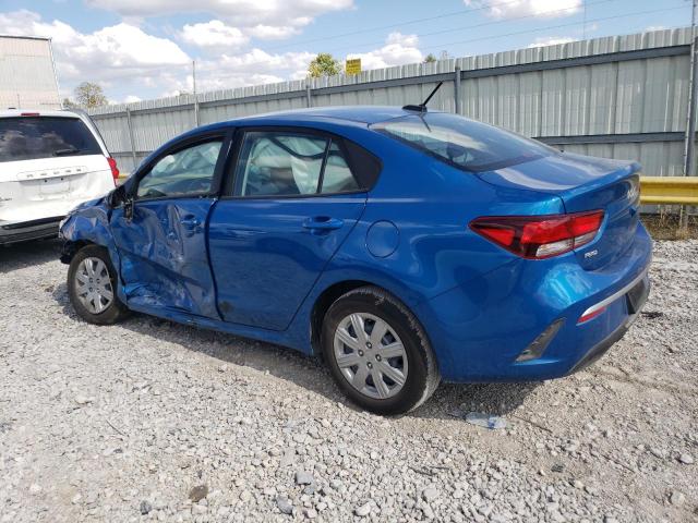 3KPA24ADXPE598395 - 2023 KIA RIO LX BLUE photo 2