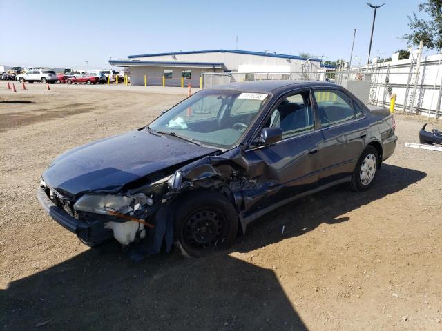 1HGCG6654YA136492 - 2000 HONDA ACCORD LX BLUE photo 1