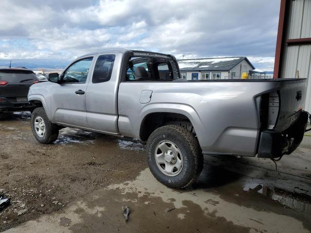 3TYSX5EN1LT000505 - 2020 TOYOTA TACOMA ACCESS CAB SILVER photo 2