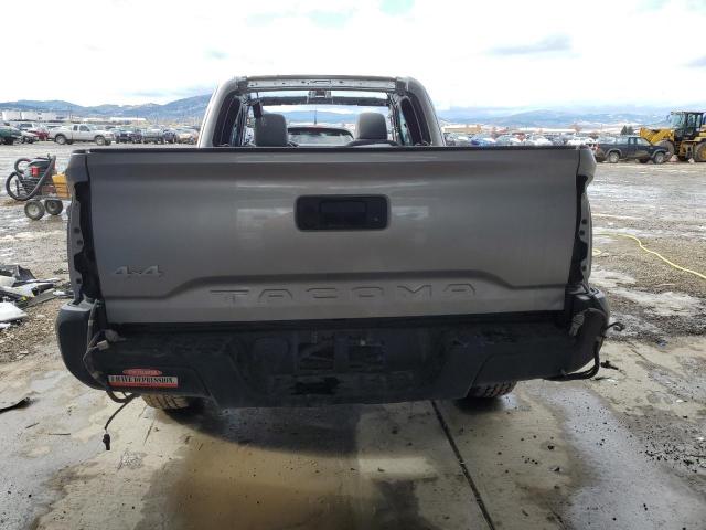 3TYSX5EN1LT000505 - 2020 TOYOTA TACOMA ACCESS CAB SILVER photo 6