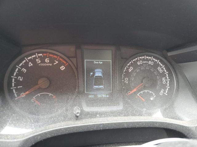 3TYSX5EN1LT000505 - 2020 TOYOTA TACOMA ACCESS CAB SILVER photo 9