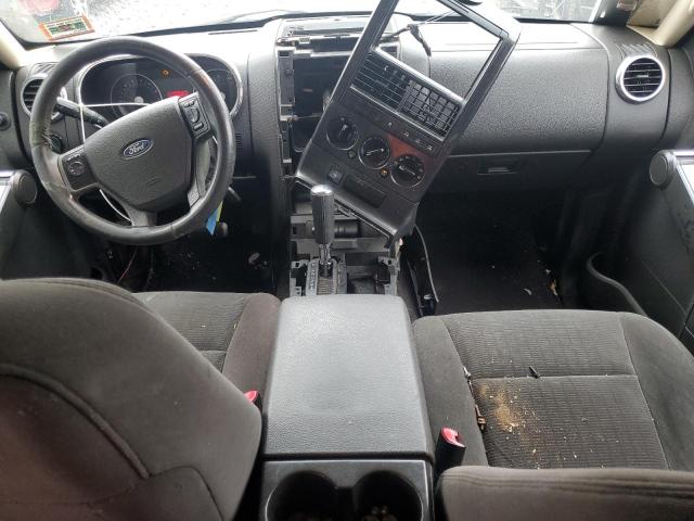 1FMEU7DE2AUA04971 - 2010 FORD EXPLORER XLT BLACK photo 8