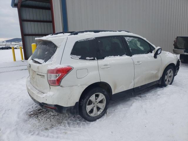 JF2SJAHC4EH538608 - 2014 SUBARU FORESTER 2.5I LIMITED WHITE photo 3