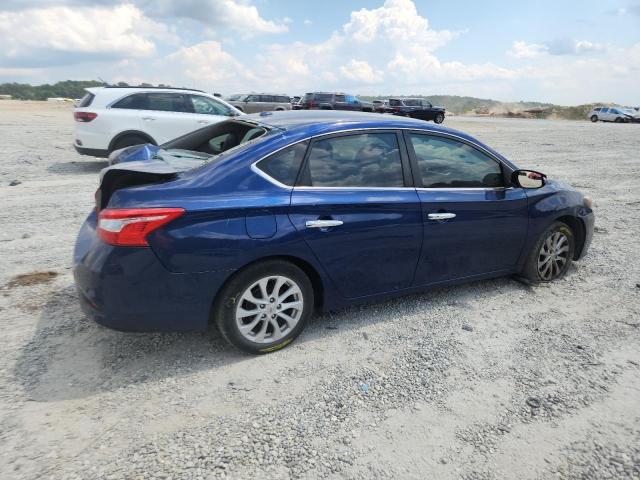 3N1AB7APXKY259741 - 2019 NISSAN SENTRA S BLUE photo 3
