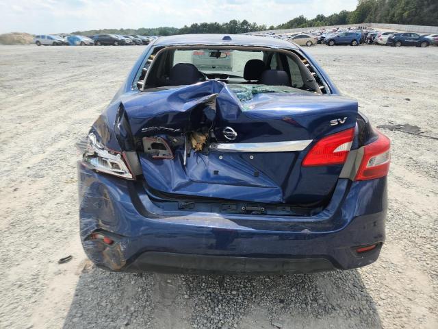 3N1AB7APXKY259741 - 2019 NISSAN SENTRA S BLUE photo 6