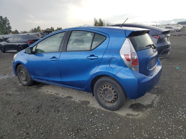 JTDKDTB38D1532439 - 2013 TOYOTA PRIUS C Niebieski zdjęcie 2