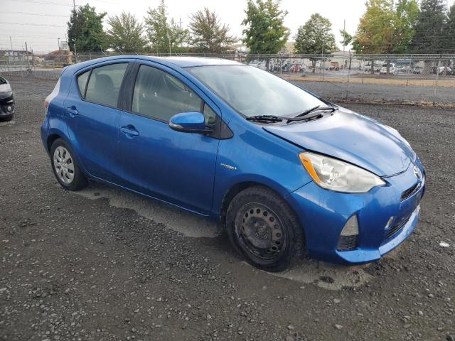 JTDKDTB38D1532439 - 2013 TOYOTA PRIUS C Niebieski zdjęcie 4