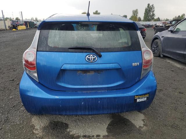 JTDKDTB38D1532439 - 2013 TOYOTA PRIUS C Niebieski zdjęcie 6