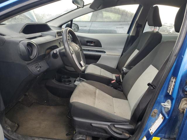 JTDKDTB38D1532439 - 2013 TOYOTA PRIUS C Niebieski zdjęcie 7
