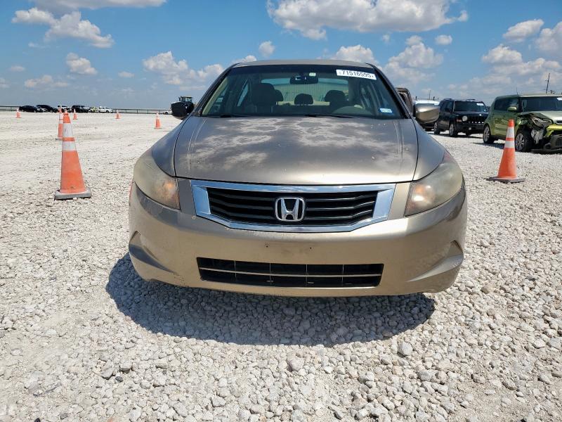 JHMCP26738C072893 - 2008 HONDA ACCORD EX GOLD photo 5
