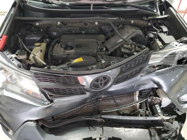 JTMRFREV1DD040441 - 2013 TOYOTA RAV4 XLE CHARCOAL photo 12