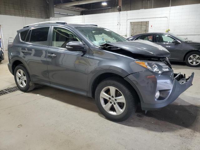 JTMRFREV1DD040441 - 2013 TOYOTA RAV4 XLE CHARCOAL photo 4