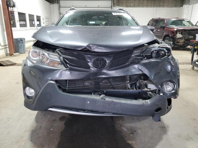 JTMRFREV1DD040441 - 2013 TOYOTA RAV4 XLE CHARCOAL photo 5