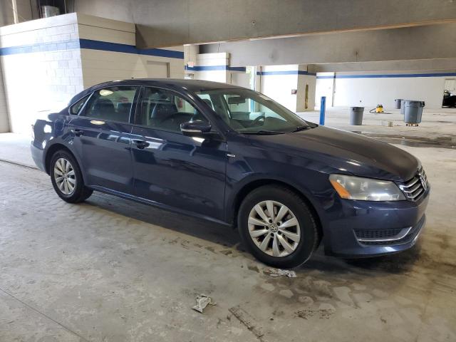 1VWAT7A3XFC013386 - 2015 VOLKSWAGEN PASSAT S BLUE photo 4