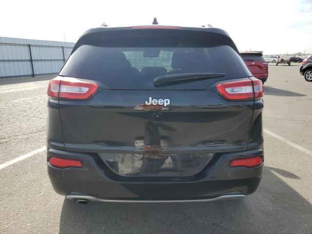 1C4PJLJB9GW315643 - 2016 JEEP CHEROKEE OVERLAND BLACK photo 6