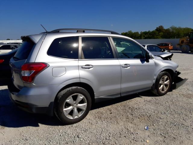 JF2SJAMC6EH405189 - 2014 SUBARU FORESTER 2.5I TOURING SILVER photo 3