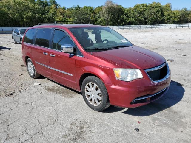 2C4RC1CG3CR386985 - 2012 CHRYSLER TOWN & COU TOURING L BURGUNDY photo 4