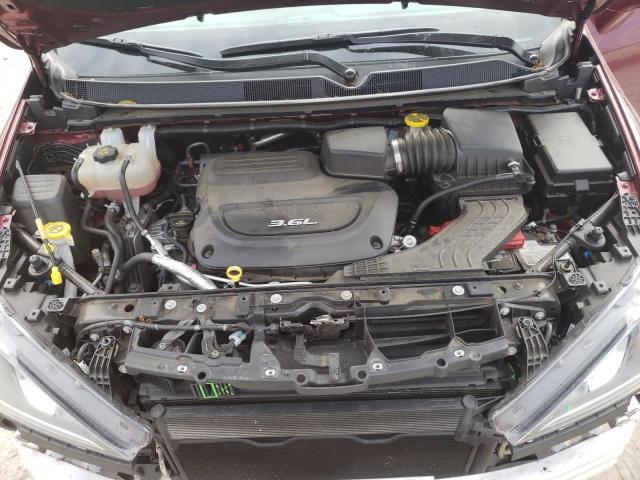 2C4RC1BG3JR112345 - 2018 CHRYSLER PACIFICA TOURING L წითელი ფოტო 12