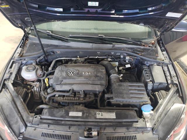 3VW547AU2JM290564 - 2018 VOLKSWAGEN GTI S BLUE photo 11