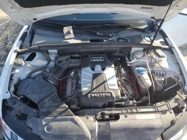 WAUCGAFR5DA074130 - 2013 AUDI S5 PREMIUM PLUS თეთრი ფოტო 11