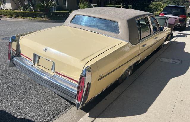 1G6DW51Y9H9713703 - 1987 CADILLAC BROUGHAM CREAM photo 4