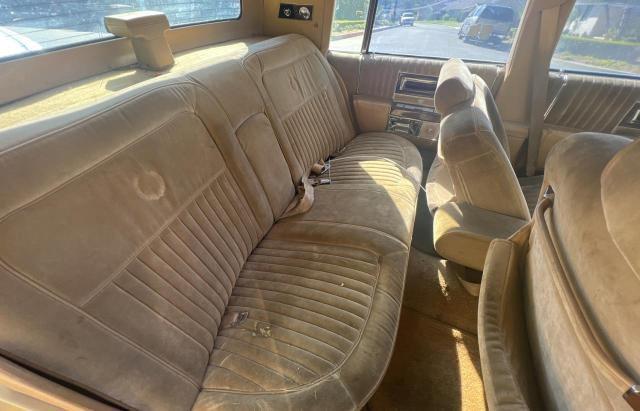 1G6DW51Y9H9713703 - 1987 CADILLAC BROUGHAM CREAM photo 6