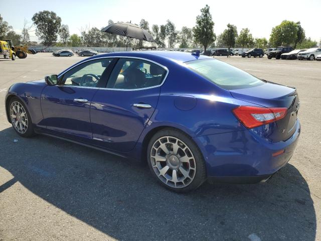 ZAM57RTA1F1134590 - 2015 MASERATI GHIBLI S 蓝色 照片 2
