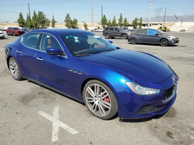 ZAM57RTA1F1134590 - 2015 MASERATI GHIBLI S 蓝色 照片 4