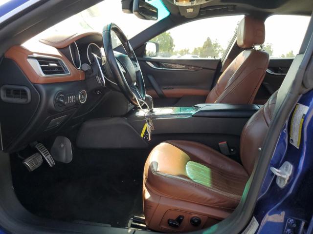 ZAM57RTA1F1134590 - 2015 MASERATI GHIBLI S 蓝色 照片 7