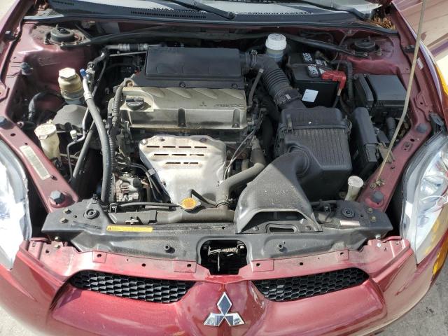 4A3AL25F07E030226 - 2007 MITSUBISHI ECLIPSE SPYDER GS BURGUNDY photo 11