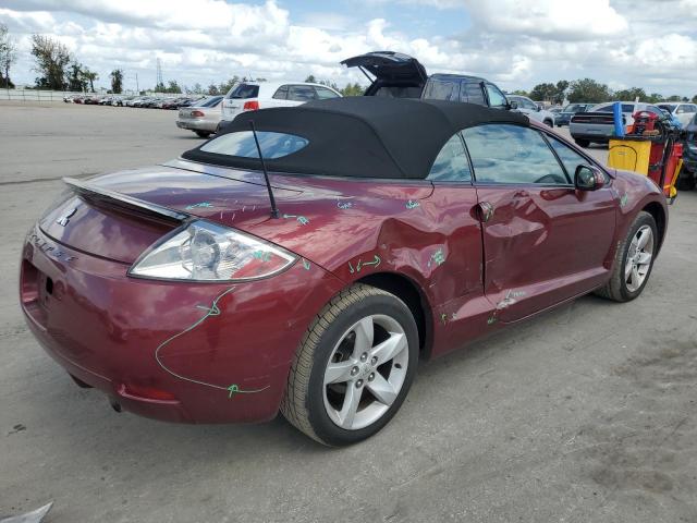 4A3AL25F07E030226 - 2007 MITSUBISHI ECLIPSE SPYDER GS BURGUNDY photo 3