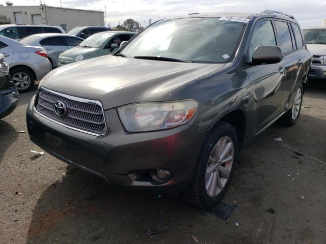 JTEJW3EH7A2045229 - 2010 TOYOTA HIGHLANDER HYBRID LIMITED GRAY photo 1